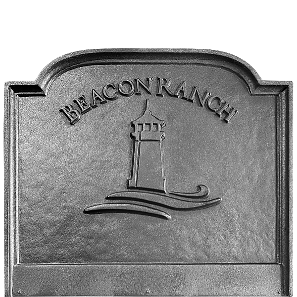 Classic Plain Panel Beacon Ranch Fireback